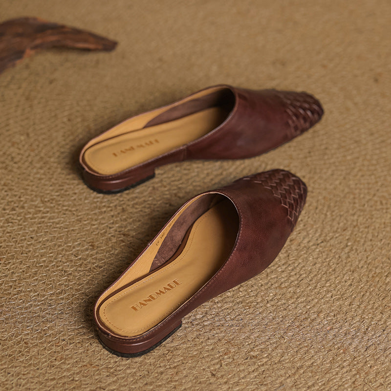 Veldine™ | Woven Toe Mules