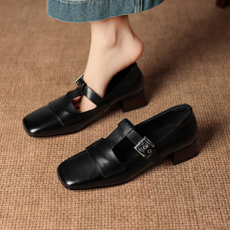 Kellaway™ | T-Strap Block Heel Pumps