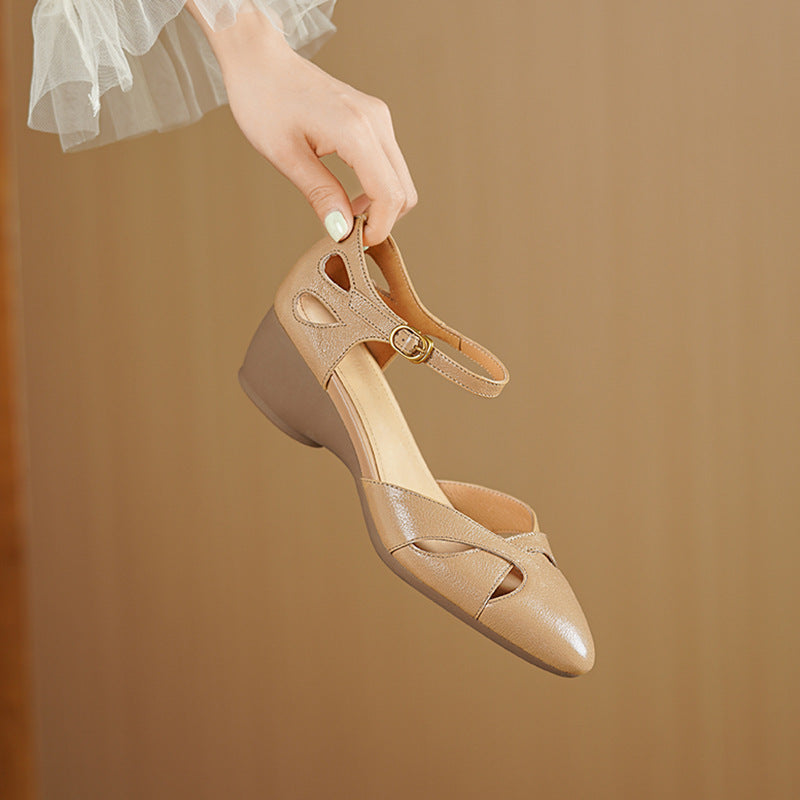 Women's Lambskin Leather Heels
