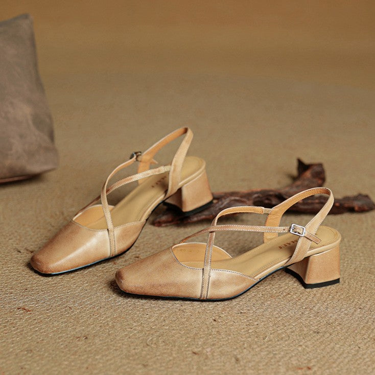 Women's Leather Heels