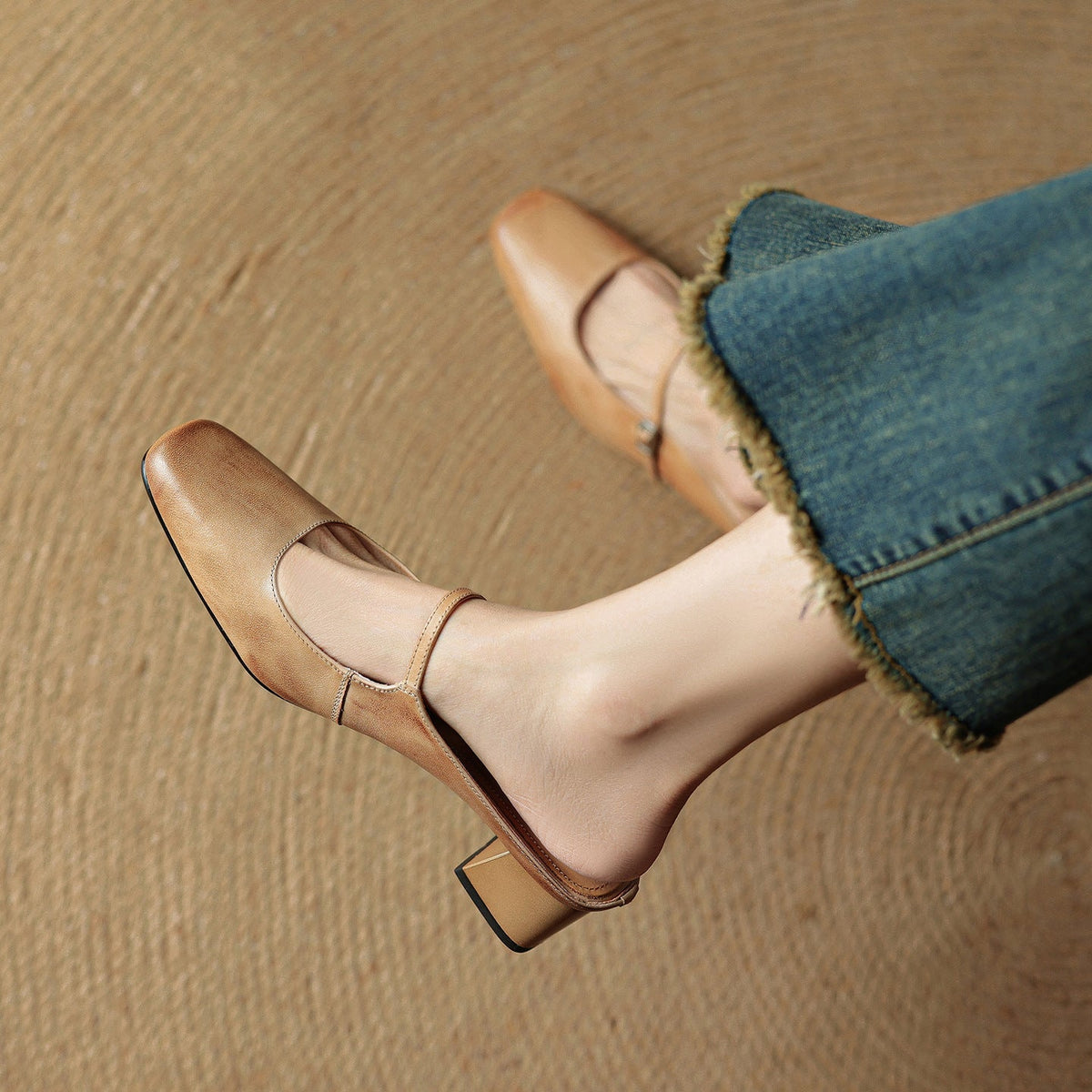 Women's Leather Mules