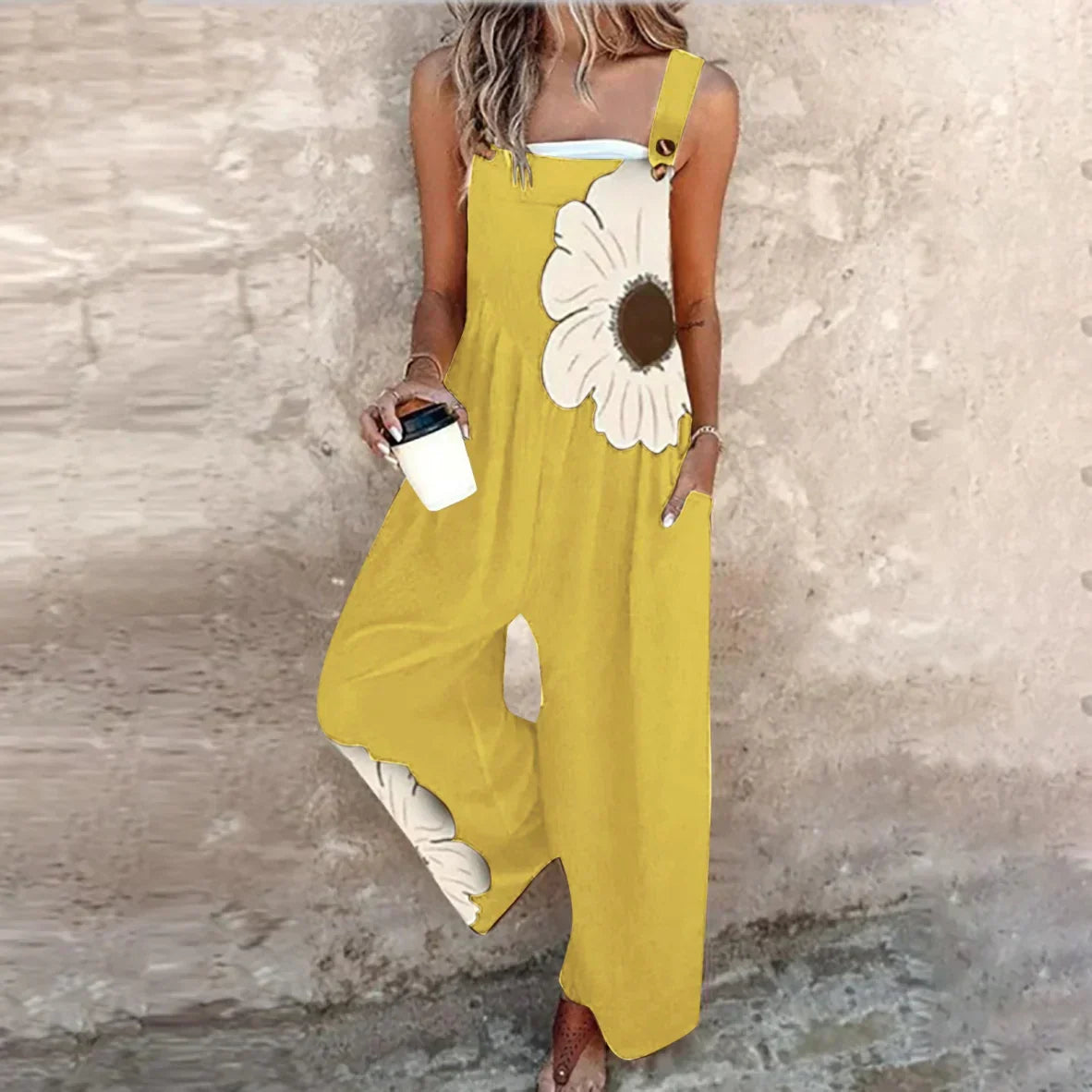 Florentina™ | Printed Dungarees