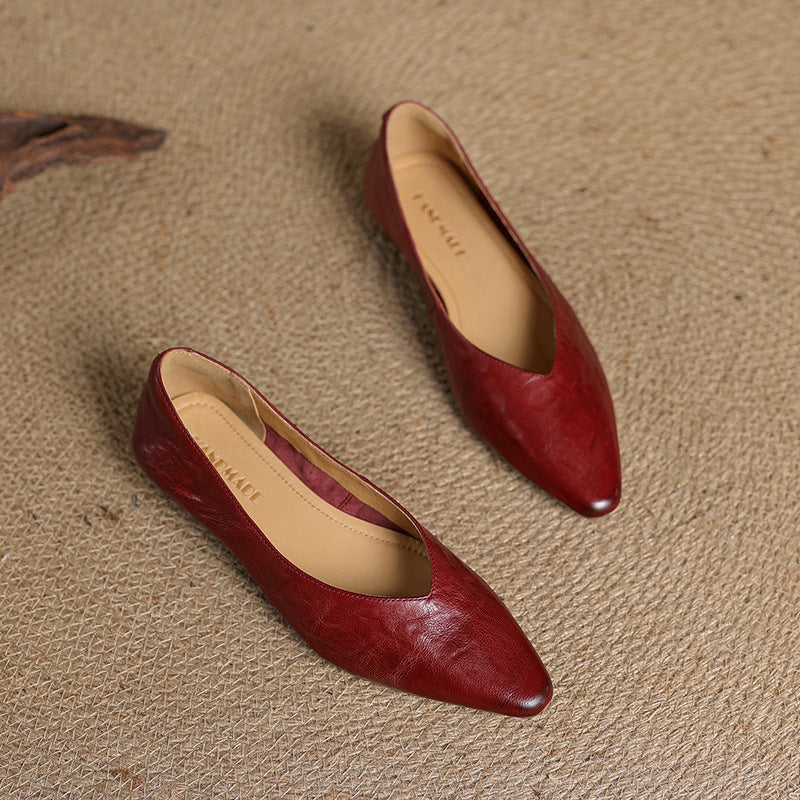 Women's Lambskin Flats