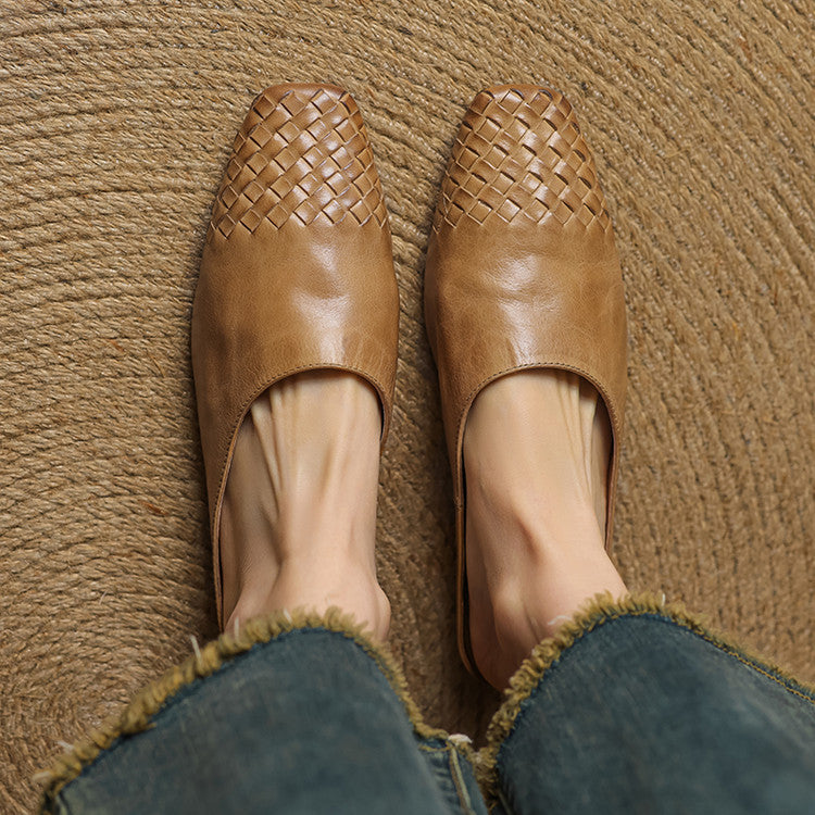Veldine™ | Woven Toe Mules