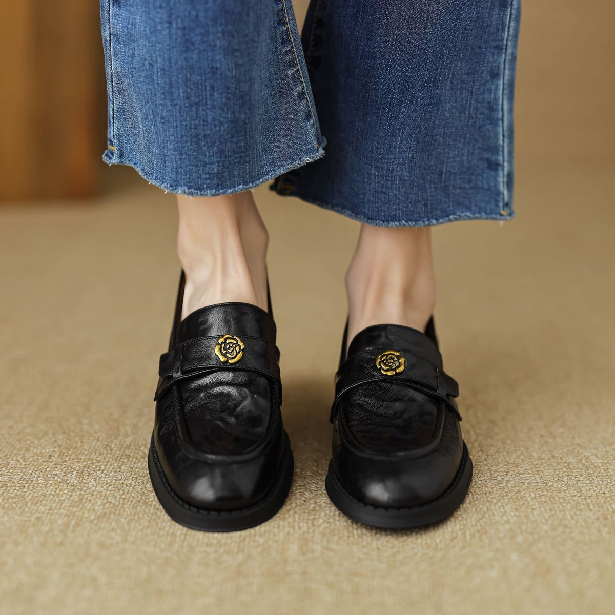 Women's Leather Loafers