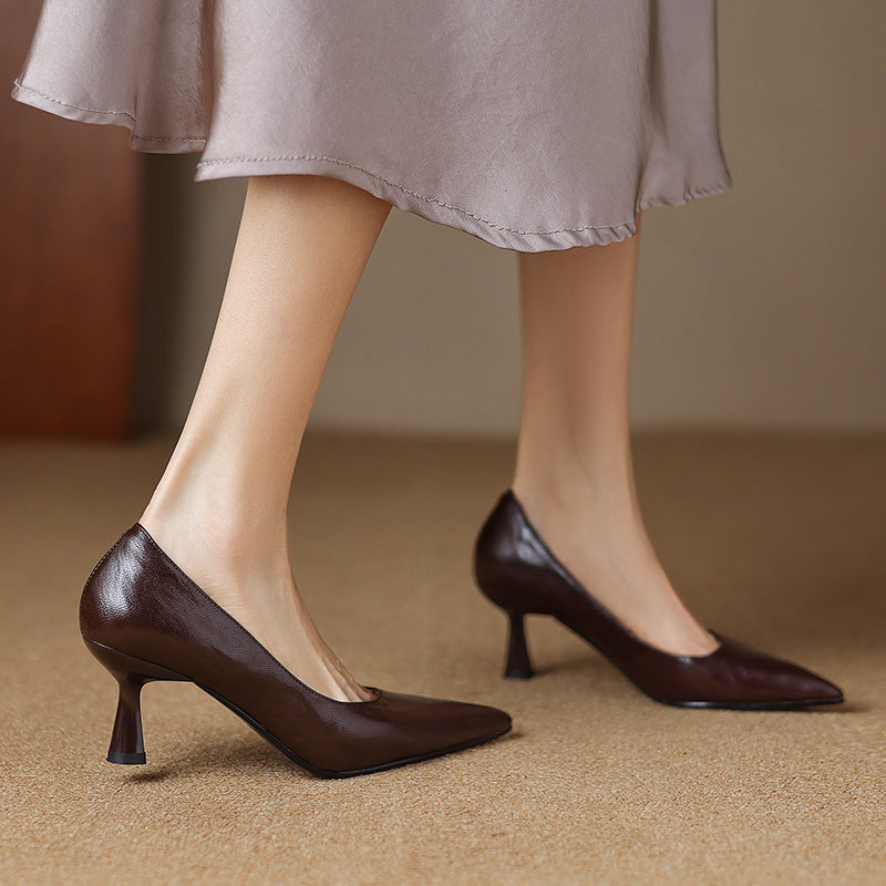 Women's Leather Pumps