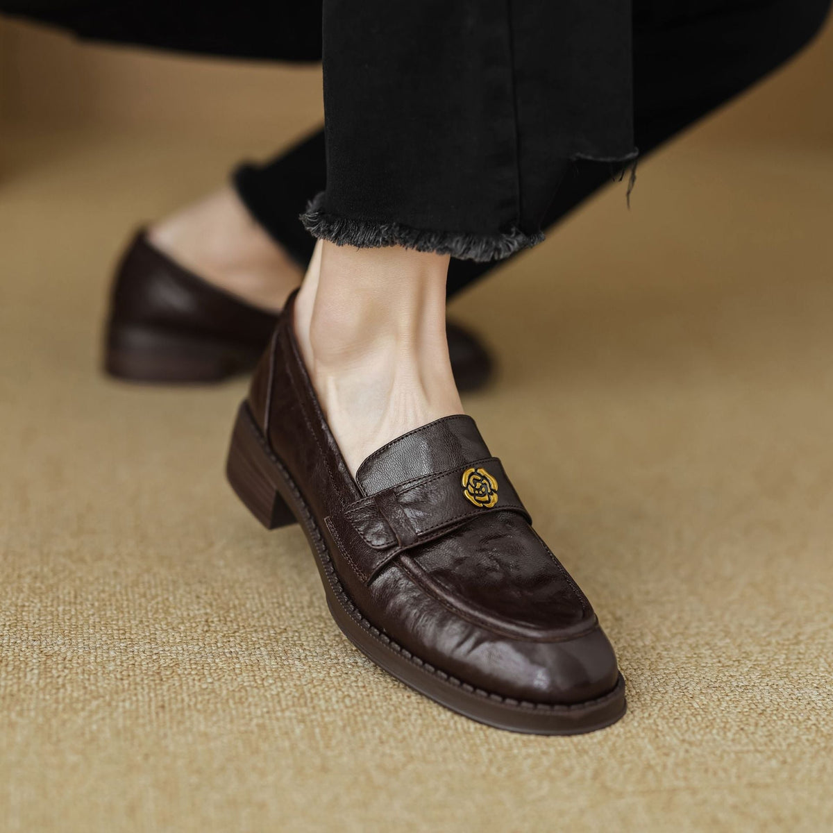 Women's Leather Loafers