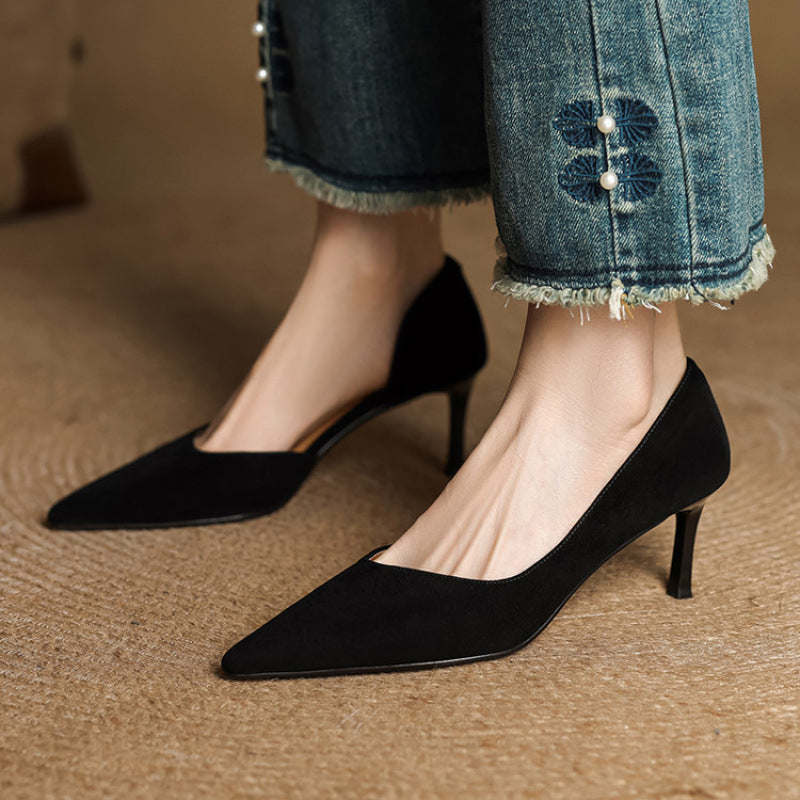 Women's D’Orsay Leather Pumps