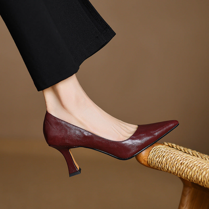 Women's Leather Pumps
