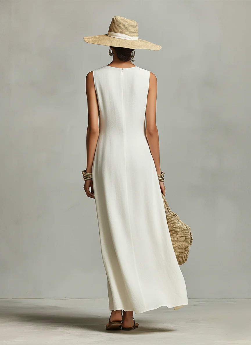 Fleurisse™ | Relaxed Sleeveless Maxi Dress