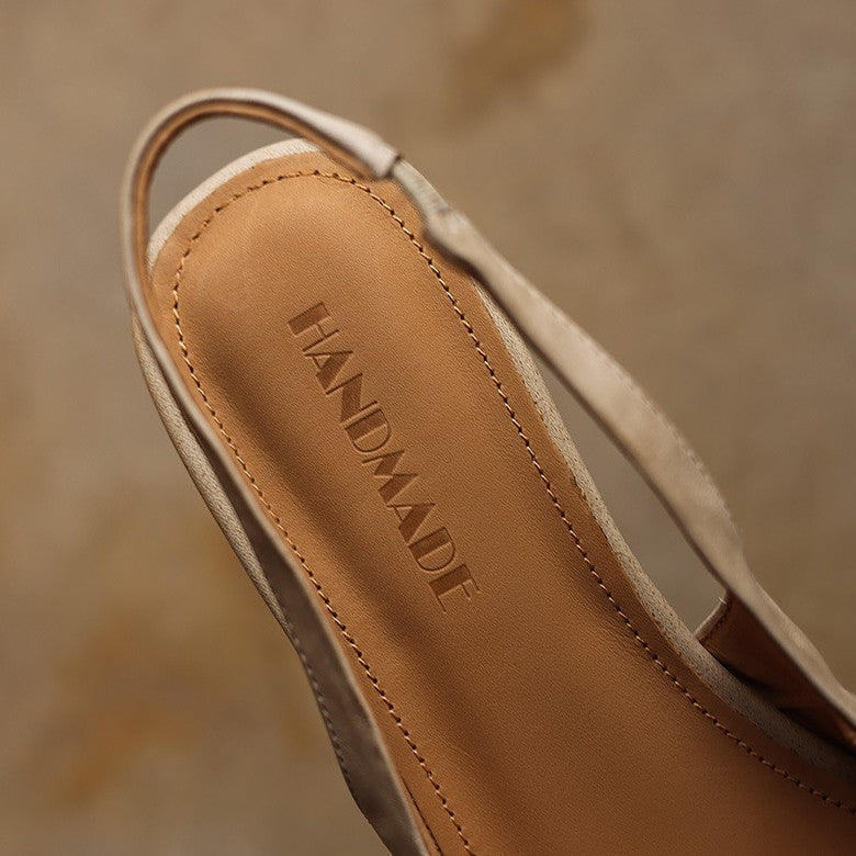 Women's Sculpt Leather Heels