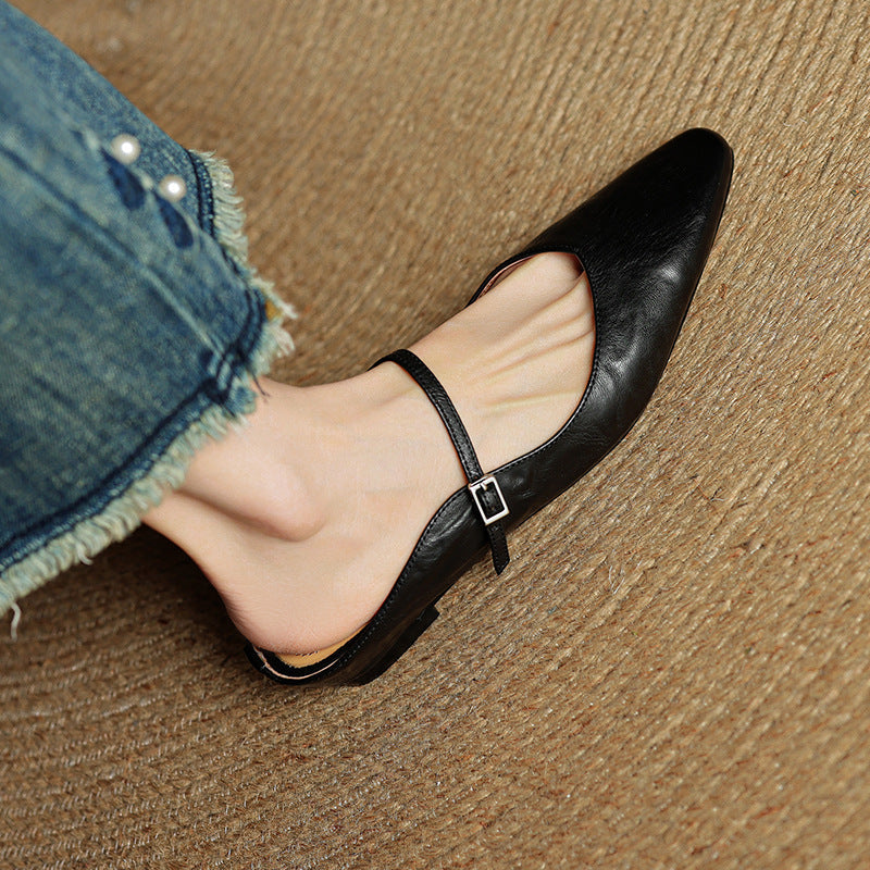 Women's Leather Mules