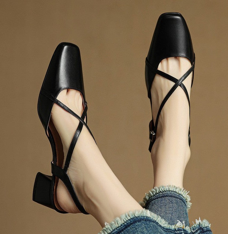 Women's Leather Heels