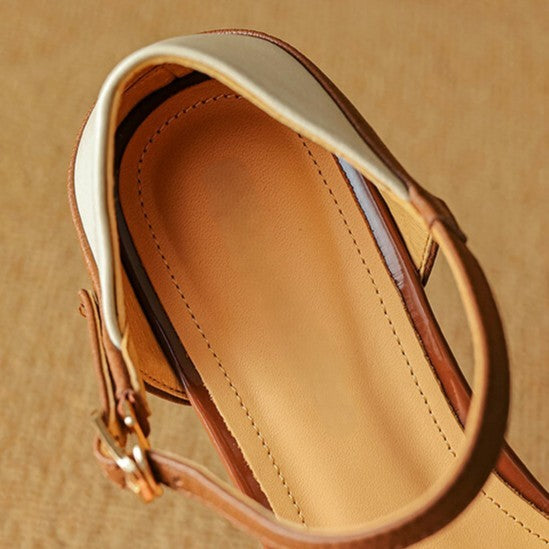 Women's Leather Slingbacks