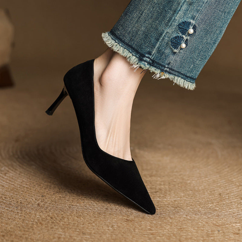 Women's D’Orsay Leather Pumps