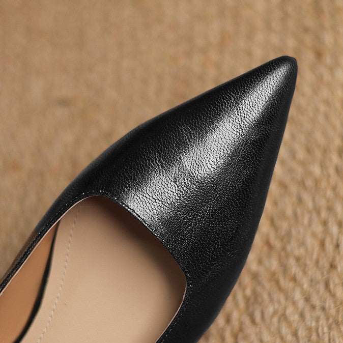 Women's Lambskin Leather Flats
