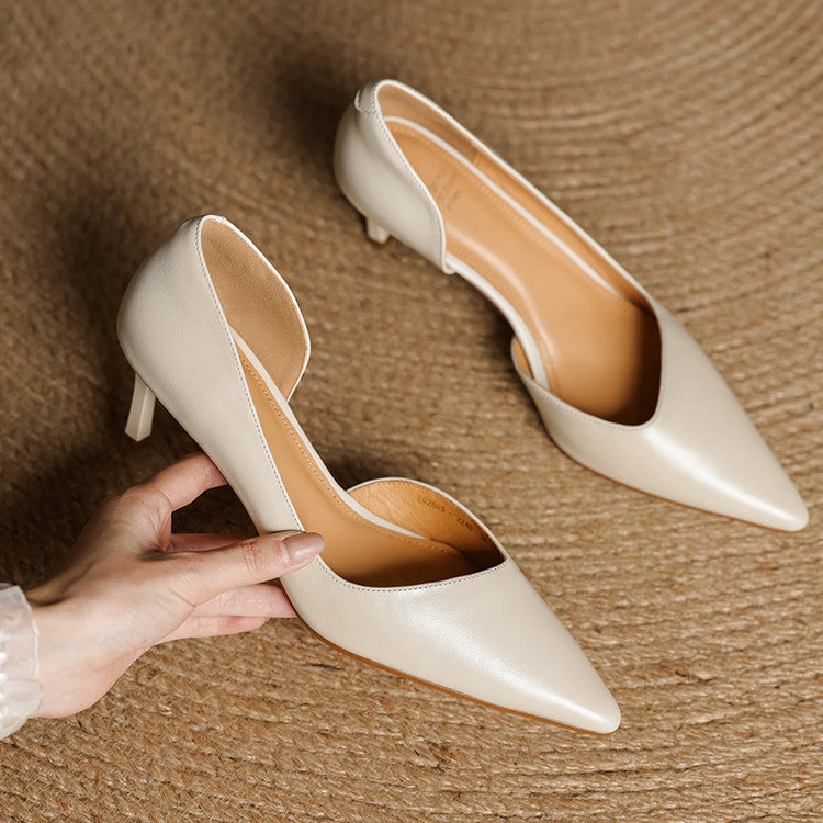 Women's D’Orsay Leather Pumps