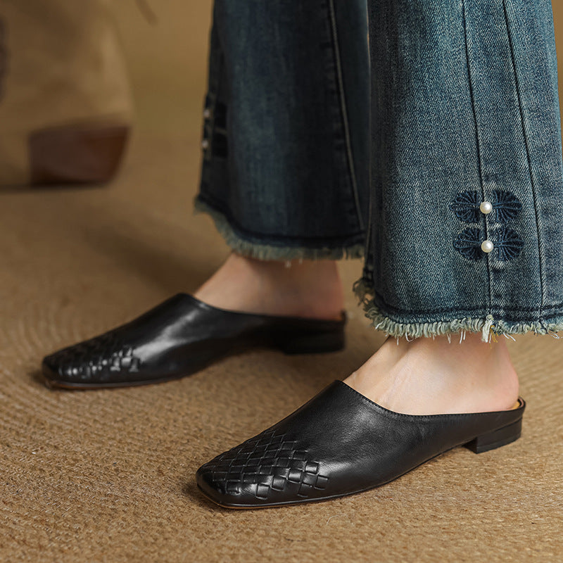 Veldine™ | Woven Toe Mules