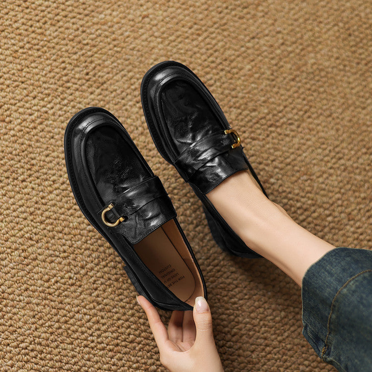 Women's Horsebit Leather Loafers