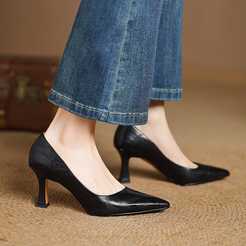 Women's Leather Pumps