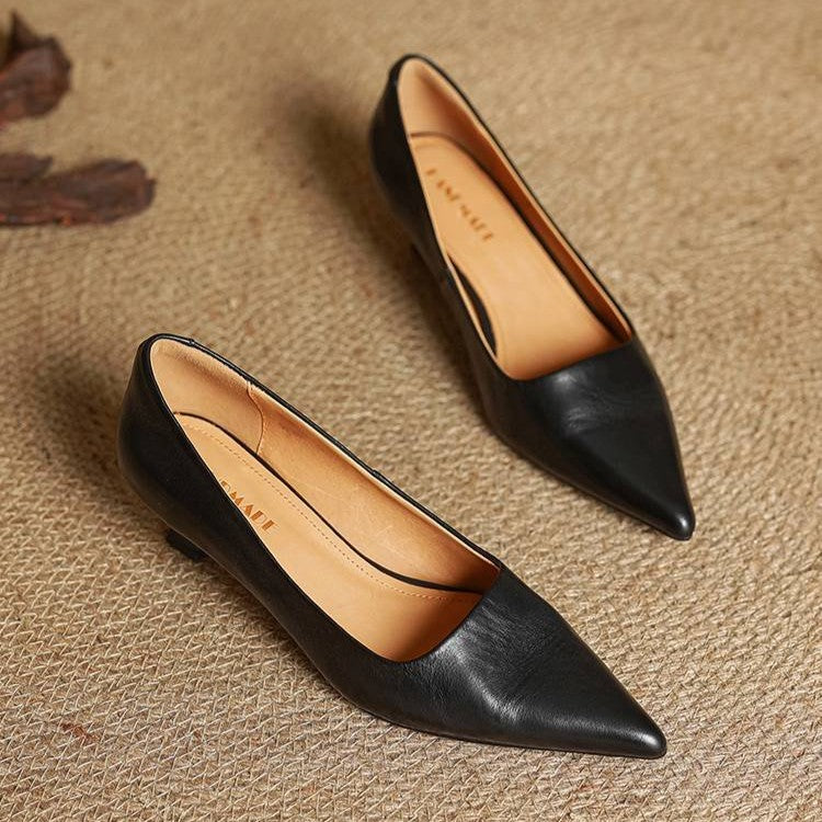 Women's Leather Heels