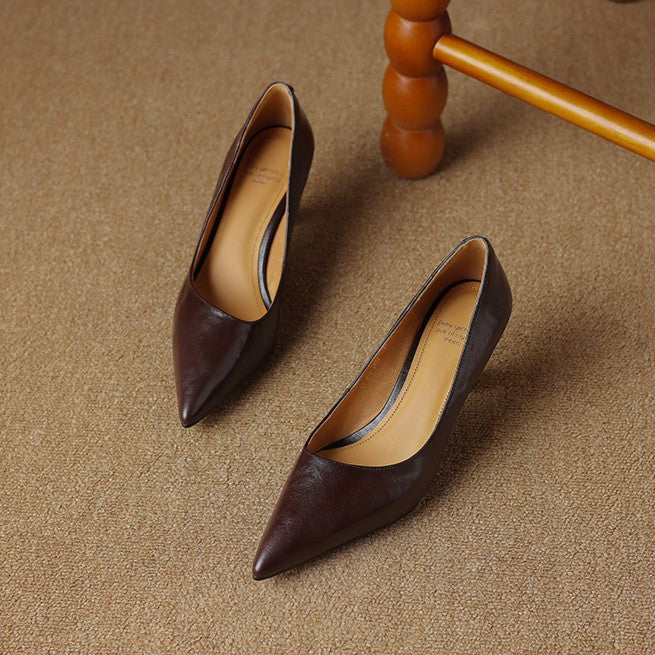 Women's Leather Pumps