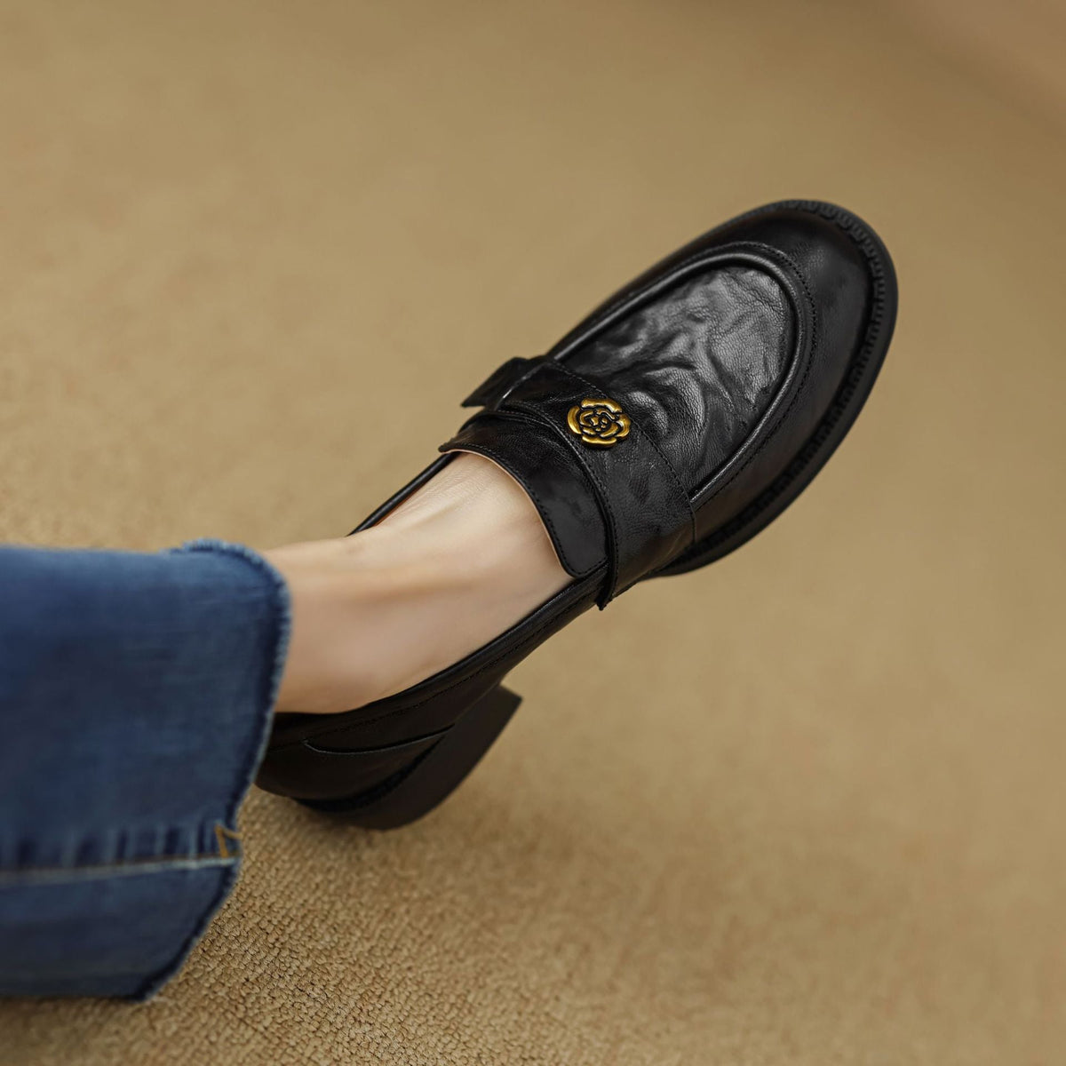 Women's Leather Loafers