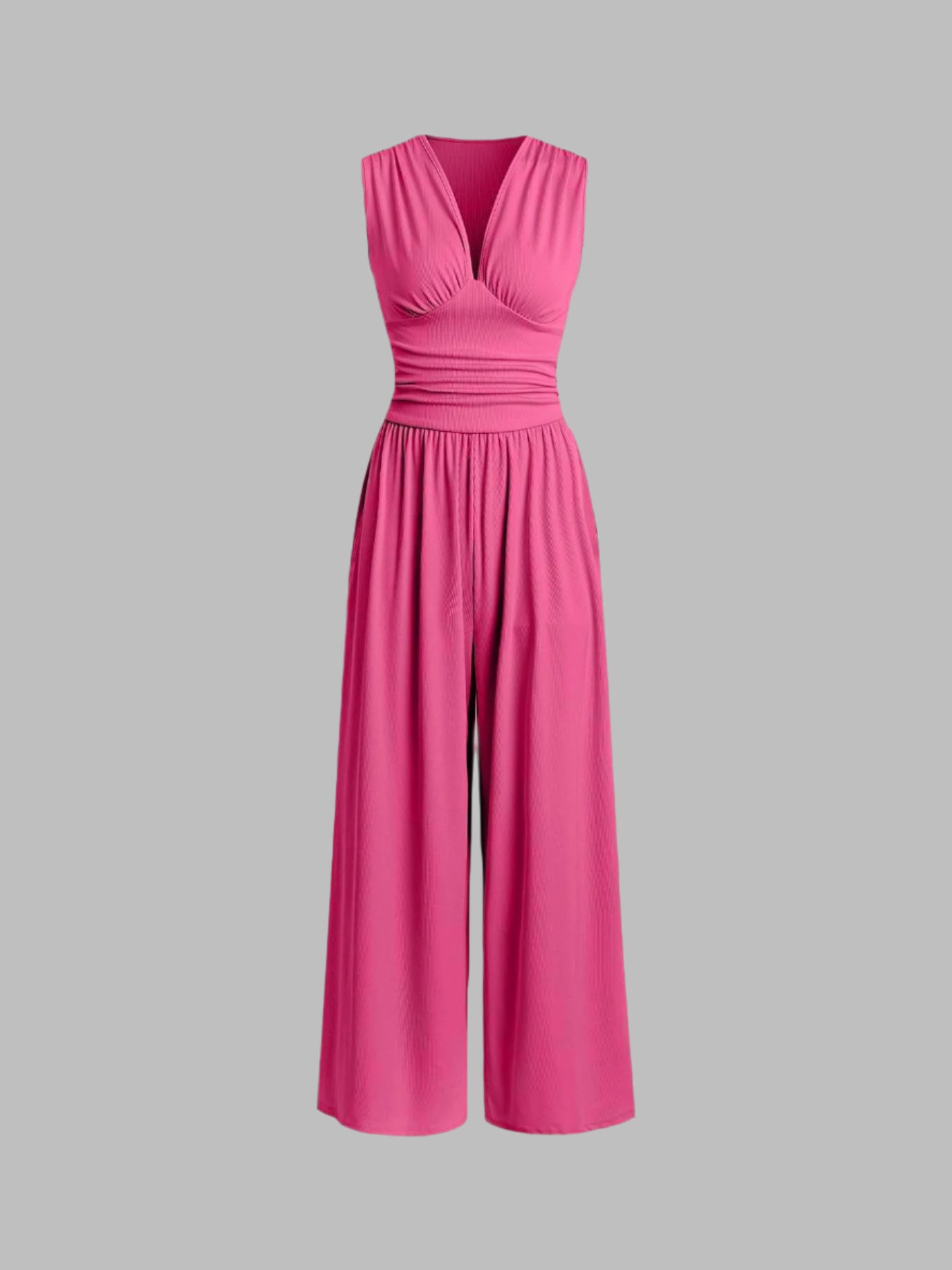 Natalia™ | Sleeveless Wide-Leg Jumpsuit