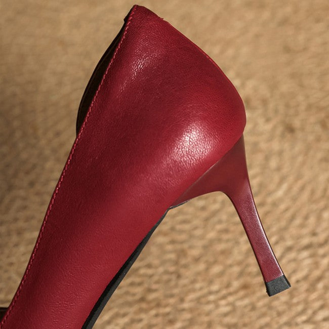 Women's D’Orsay Leather Pumps