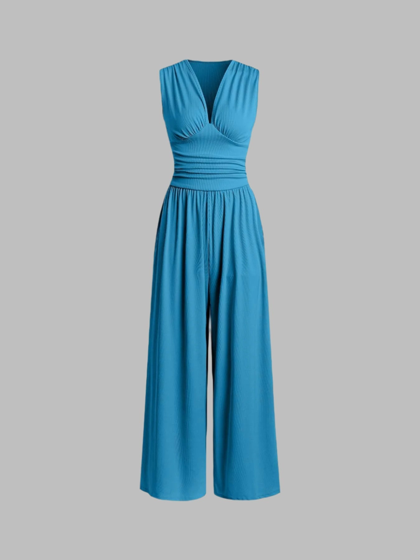 Natalia™ | Sleeveless Wide-Leg Jumpsuit