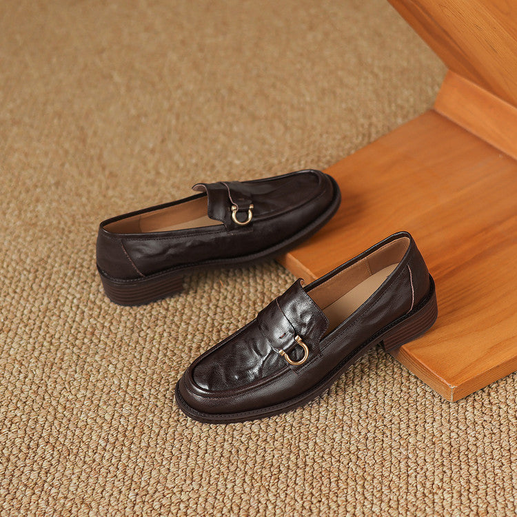 Women's Horsebit Leather Loafers