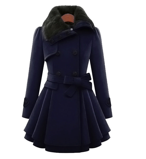 Vintage Flair Trench Coat