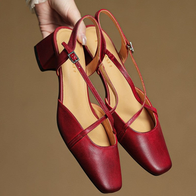 Women's Leather Heels