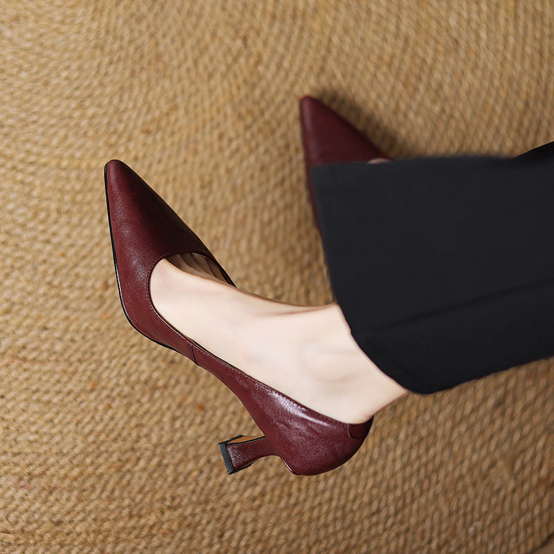 Women's Leather Pumps