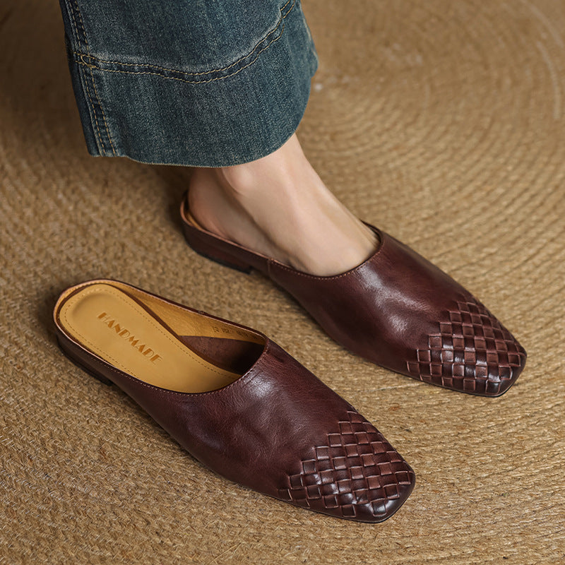 Veldine™ | Woven Toe Mules