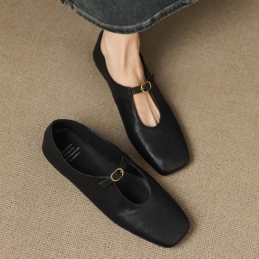 Ottilie™ | High-Vamp Mary Jane Flat