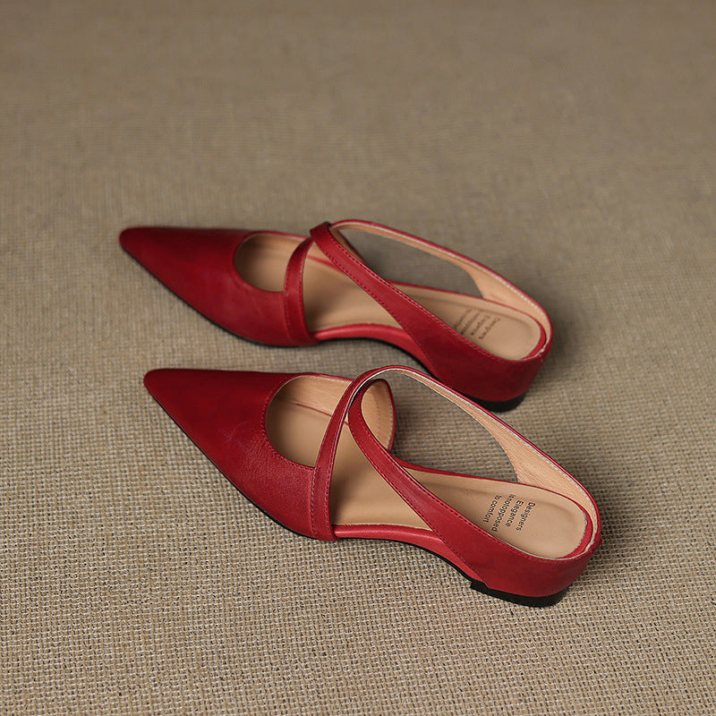 Women's Leather Mules