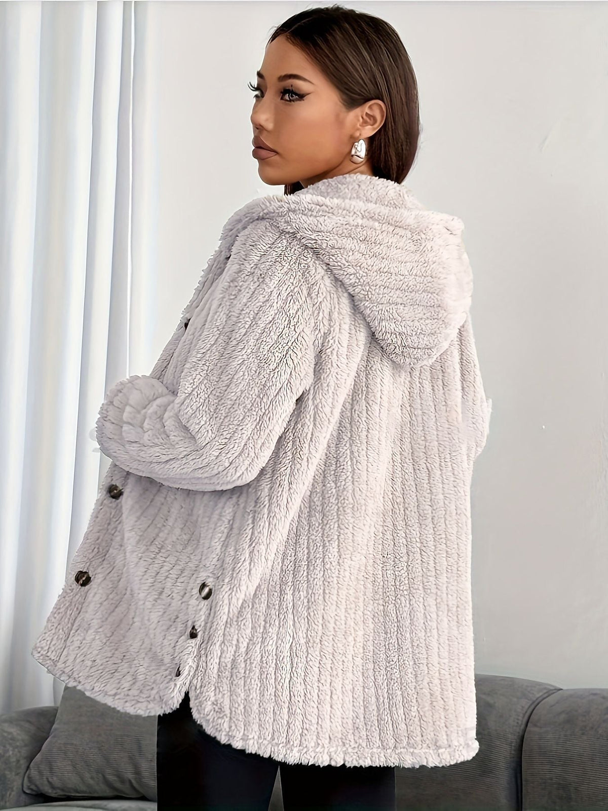 Women's Hooded Cardigan