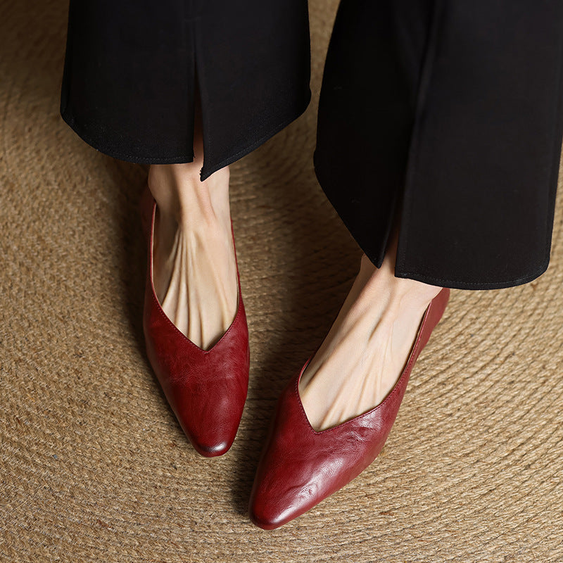 Women's Lambskin Flats