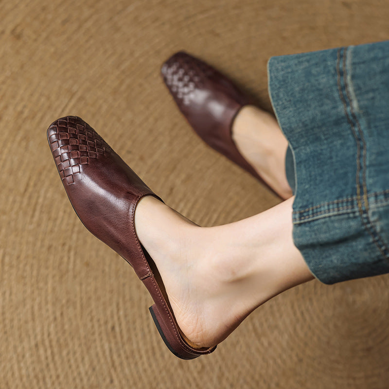 Veldine™ | Woven Toe Mules