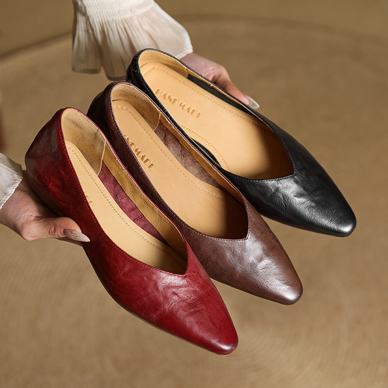 Women's Lambskin Flats