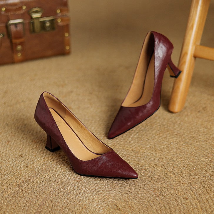 Women's Leather Pumps