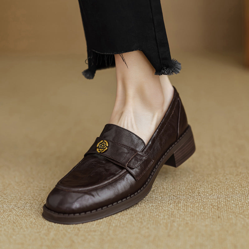 Women's Leather Loafers
