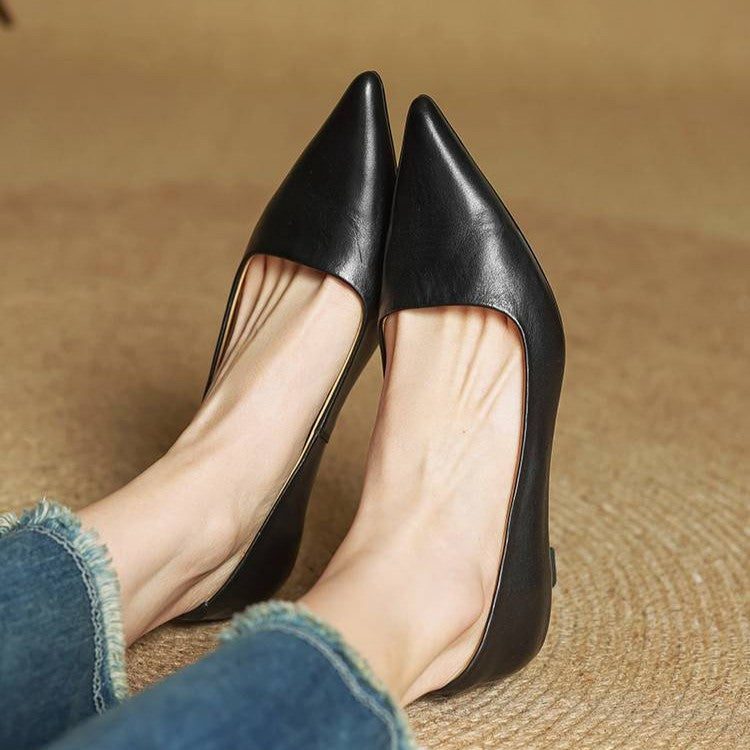Women's Leather Heels
