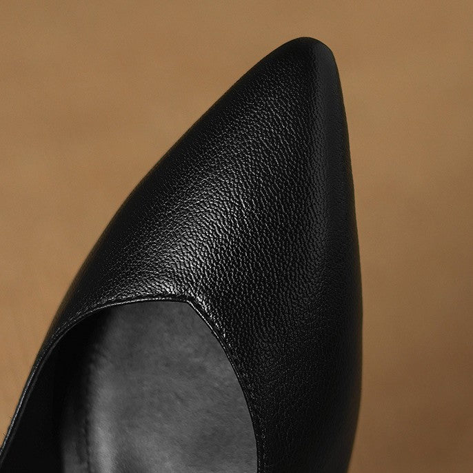 Women's Sculpt Leather Pumps