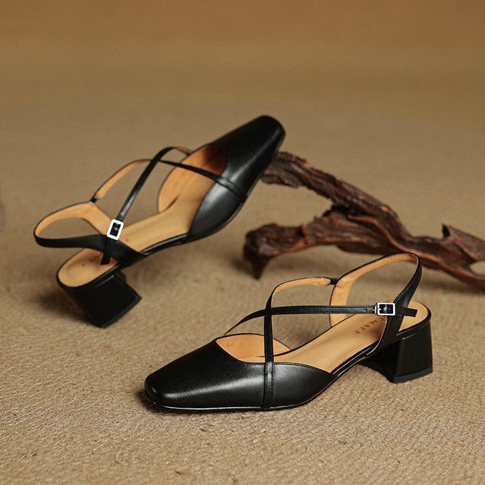 Women's Leather Heels