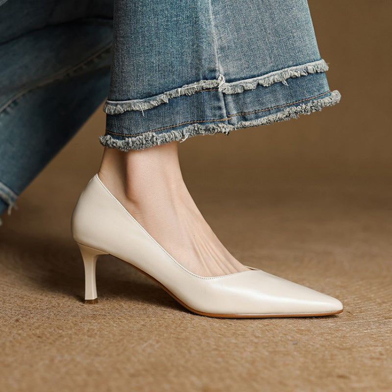 Women's D’Orsay Leather Pumps