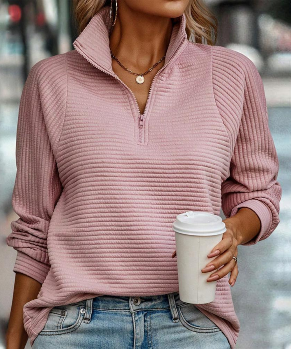 Kelvanie™ | Half-Zip Pullover Sweater