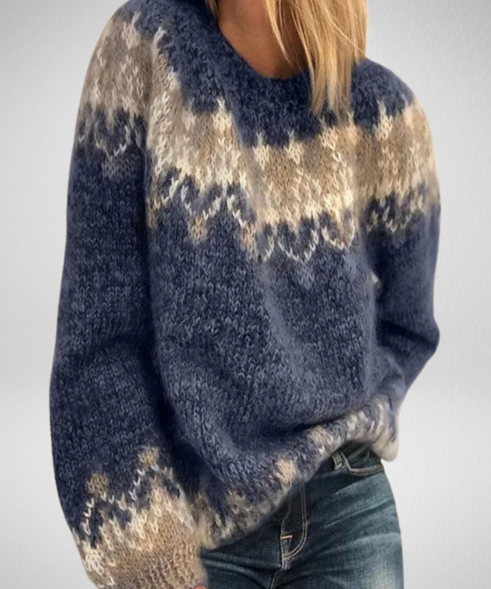 Dagny™ | Nordic Fair Isle Pullover Sweater