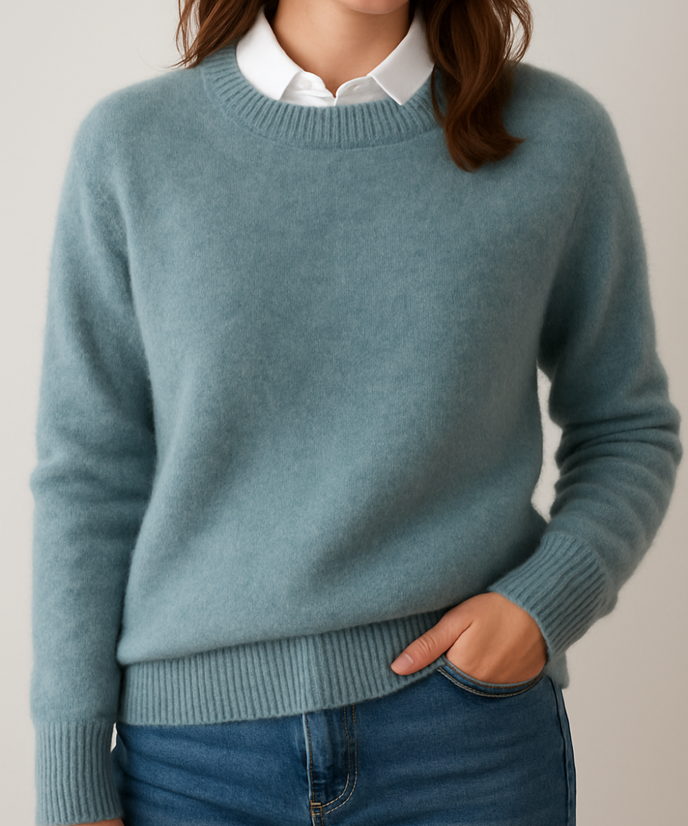 Juliette™ | Elegant Crewneck Sweater
